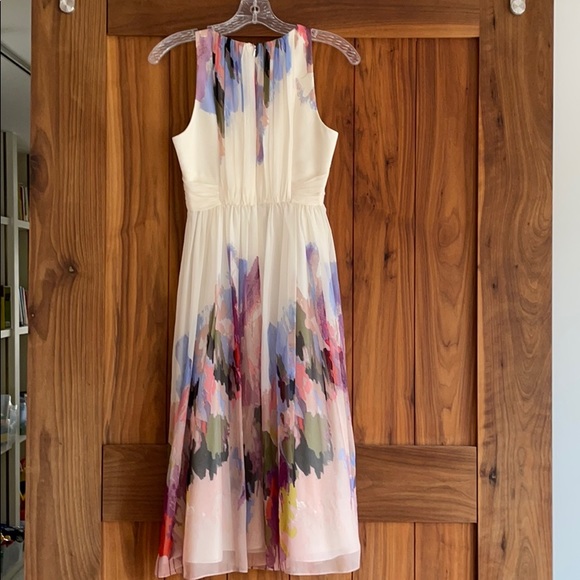 Tibi Aurora Silk Midi Dress - Picture 5 of 8
